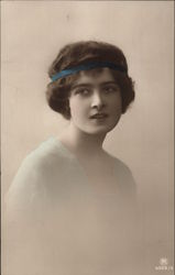 Portrait of a Woman Postcard