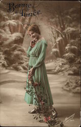 Happy New Year Postcard