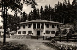 Erholungsheim der Industrie, Gewerkschaft Druck u. Papier Postcard