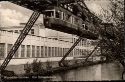 Die Schwebebahn Postcard