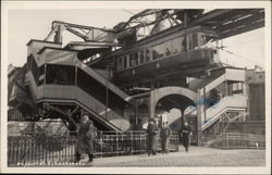 Wuppertal Schwebebahn - Monorail Postcard