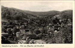 Blick vom Klippchen auf Wesselbach Hohenlimburg, Germany Postcard Postcard