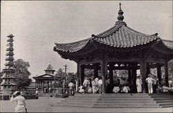 Pagoda Park Seoul, South Korea Postcard Postcard