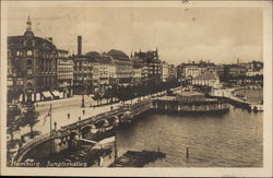Jungfernstieg Postcard