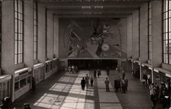 Hauptbahnof - Main Station Postcard