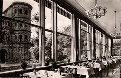 Blick aus dem Hotel Porta Nigra Postcard