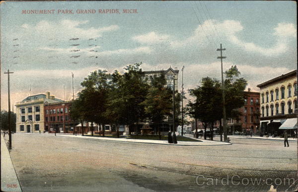 Monument Park Grand Rapids Michigan