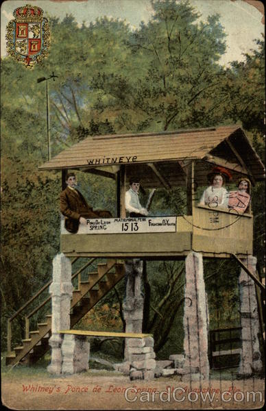 Whitney's Ponce de Leon Spring St. Augustine Florida
