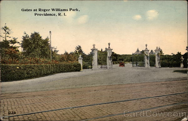 Gates at Roger Williams Park Providence Rhode Island