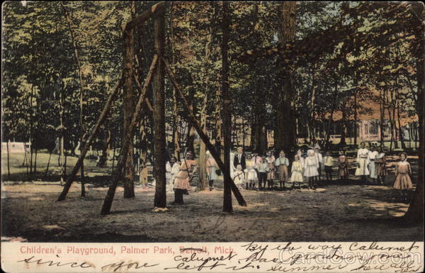 Children's Playground, Palmer Park Detroit Michigan