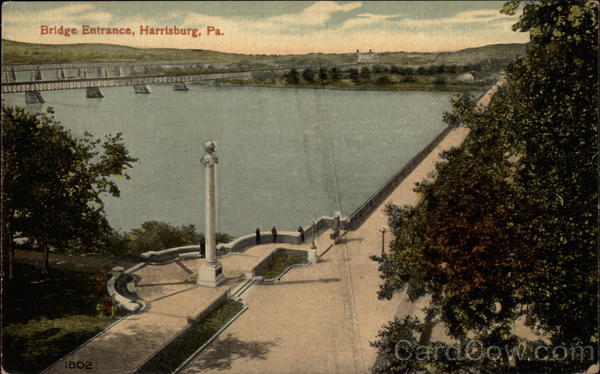 Bridge Entrance Harrisburg Pennsylvania