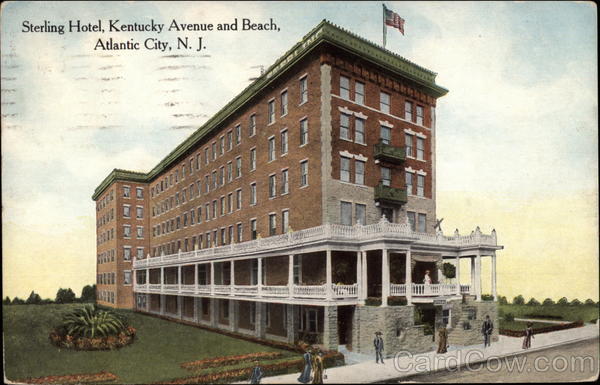 Sterling Hotel, Kentucky Avenue and Beach Atlantic City New Jersey