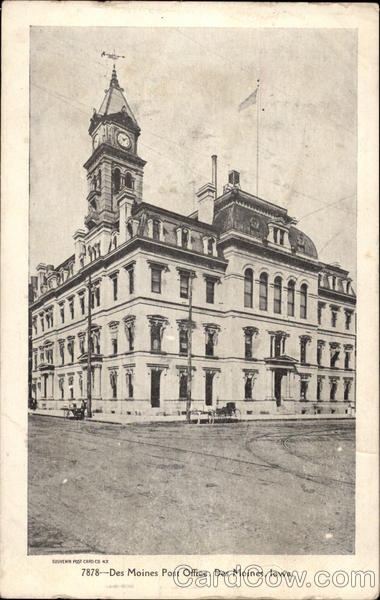 Des Moines Post Office Iowa