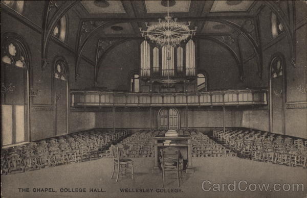 The Chape, College Hall, Wellesley College Massachusetts