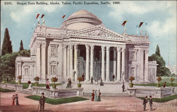 Oregon State Building - Alaska, Yukon, Pacific Exposition Seattle 1909