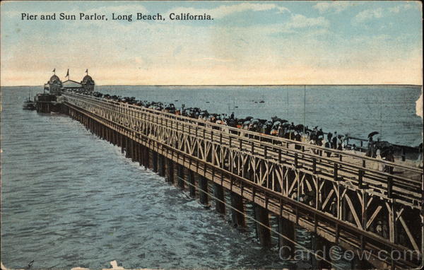 Pier and Sun Parlor Long Beach California