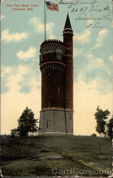 Eden Park Water Tower Cincinnati Ohio
