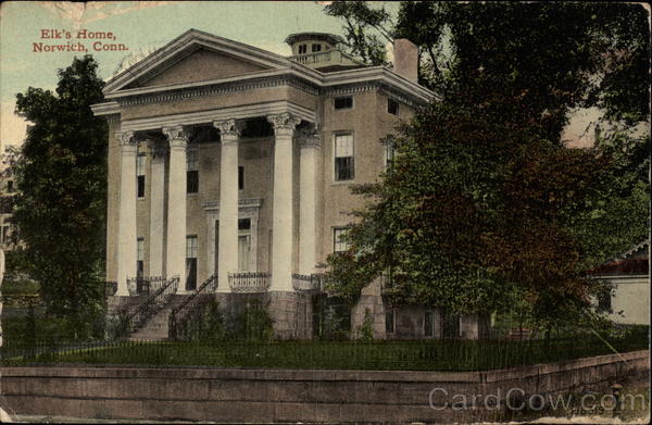 Elk's Home Norwich Connecticut