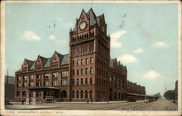 The Union Depot Detroit Michigan