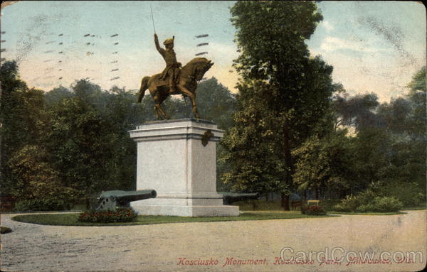 Kosciusko Monument, Kosciusko Park Milwaukee Wisconsin