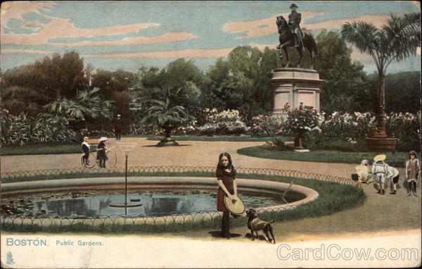 Public Gardens Boston Massachusetts