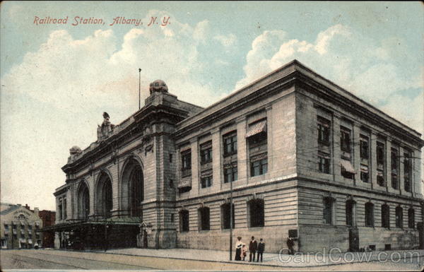 Railroad Station Albany New York
