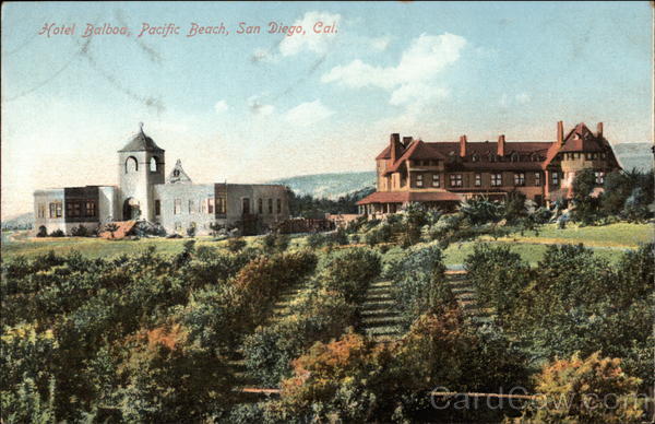 Hotel Balboa, Pacific Beach San Diego California