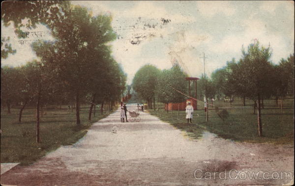 Families at the Park El Reno Oklahoma