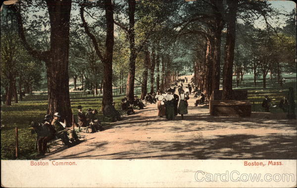 Boston Common Massachusetts