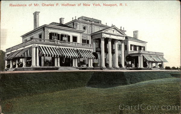 Residence of Mr. Charles F. Hoffman of New York Newport Rhode Island
