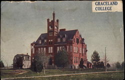 Graceland College Lamoni, IA Postcard Postcard