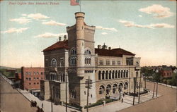 Post Office San Antonio, TX Postcard Postcard