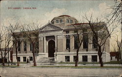 City Library Lincoln, NE Postcard Postcard