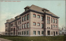 High School Salem, OR Postcard Postcard