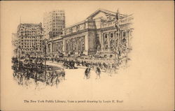The New York Public Library Postcard Postcard