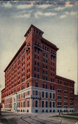 The New YMCA Building Postcard