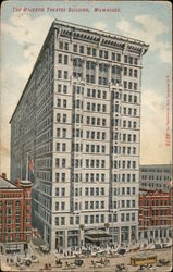 The Majestic Theatre Building Postcard