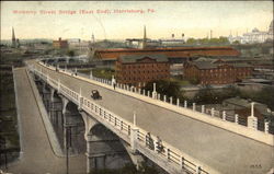Mulberry Street Bridge - East End Postcard