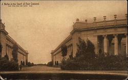 A Niche in the Court of Four Seasons - The Pan. Pac. Int. Expo. 1915 Postcard