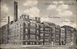 Proposed New Building, View from Northeast Chicago, IL Postcard Postcard