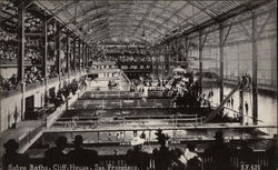 Sutro Baths. Cliff House Postcard