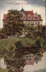 Physiology Building from Botany Pond, University of Chicago Postcard