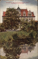 Physiology Building from Botany Pond, University of Chicago Illinois Postcard Postcard