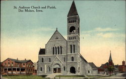 St. Ambrose Church and Parish Des Moines, IA Postcard 