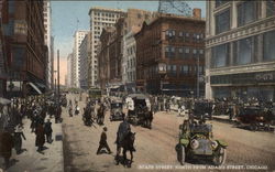 State Street, North from Adams Street Postcard