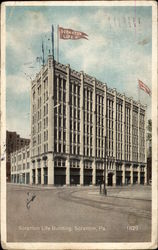 Scranton Life Building Pennsylvania Postcard Postcard