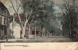 Ye Kings Highway - Main Street Haddonfield, NJ Postcard Postcard