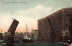 State Street Bridge Open Postcard