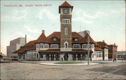 Grand Trunk Depot Postcard