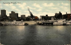 Approaching the City Memphis, TN Postcard Postcard